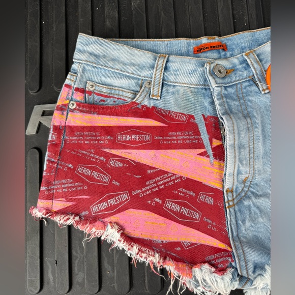 NWT Heron Preston Jean Shorts - Picture 3 of 7